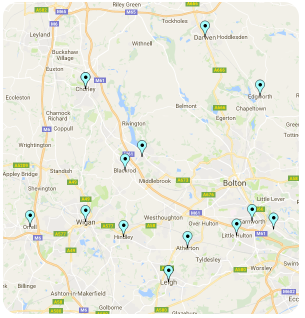Areas We Cover
