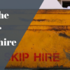 Minimising the cost of your domestic skip hire in Bolton