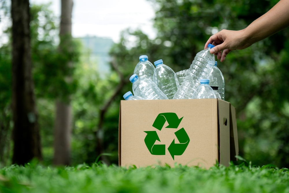 What happens to waste that's stored inside skips